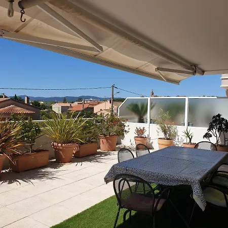 3 Pieces 90M2 Climatise 4 Personnes 公寓 Fréjus
